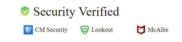 Security verified